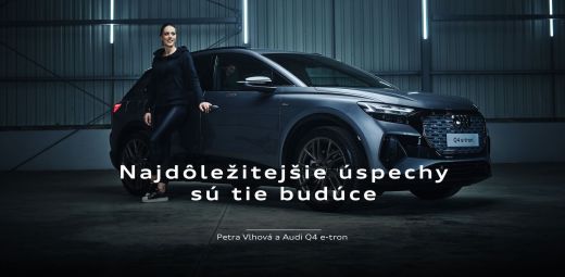 Petra Vlhová a Audi Q4 e-tron