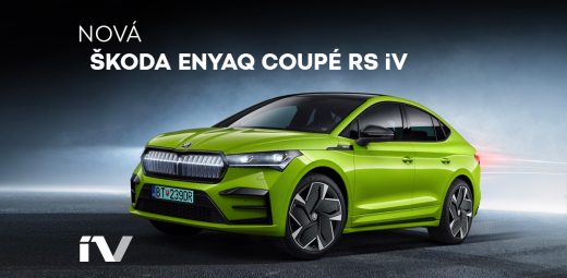 Nová ŠKODA ENYAQ COUPÉ RS iV