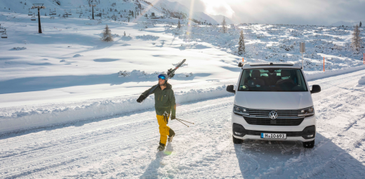 Užite si zimu naplno s Volkswagen Úžitkovým vozidlom a príslušenstvom