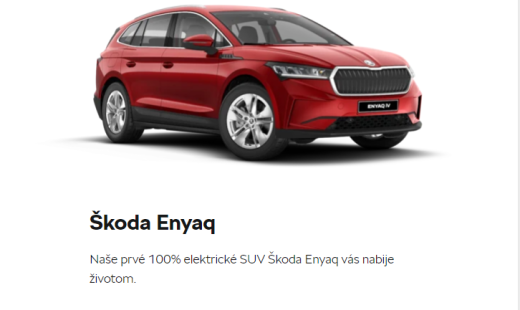 Škoda Enyaq BezStarostí