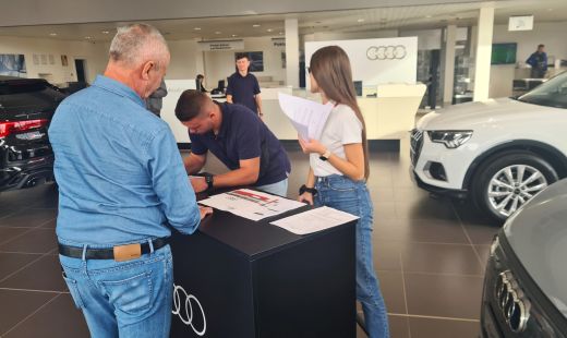 Audi driving experience - Roadshow v Prešove