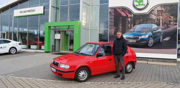 Škoda Felícia na pravidelnej prehliadke Škoda Felícia na pravidelnej prehliadke