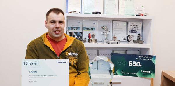 Triumf na súťaži Challenge Škoda 2023 Triumf na súťaži Challenge Škoda 2023