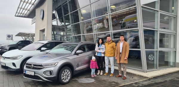 Výhercovia súťaže s Volkswagen T-Roc v Ždiari Výhercovia súťaže s Volkswagen T-Roc v Ždiari
