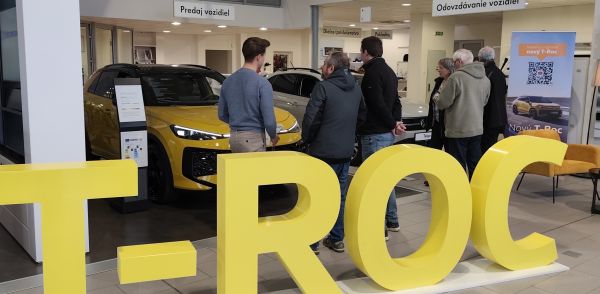 Nový model Volkswagen T-Roc v predstihu v Prešove