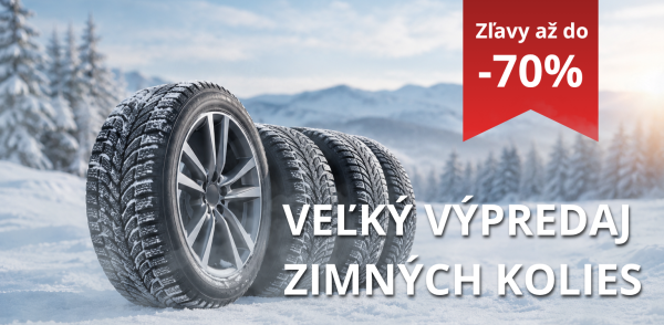 Veľký výpredaj zimných kolies – zľavy až 70 %